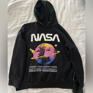 Black NASA hoodie